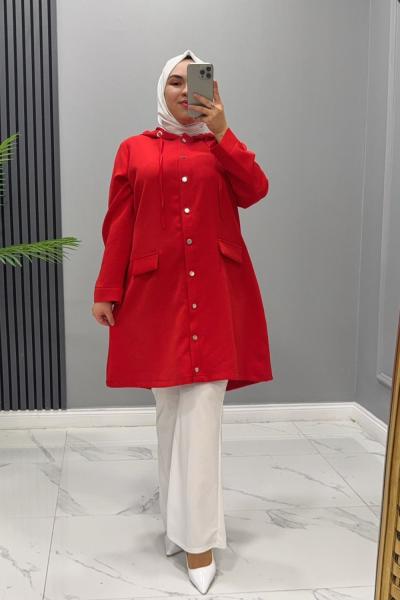 Ceket Hazal Kırmızı