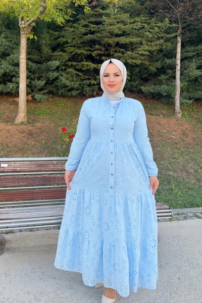 Elbise Asel  Mavi