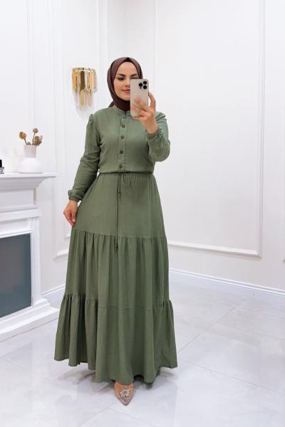 Elbise Börümcek Aysu Mint Yeşili