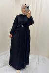 Elbise Gülşen Siyah