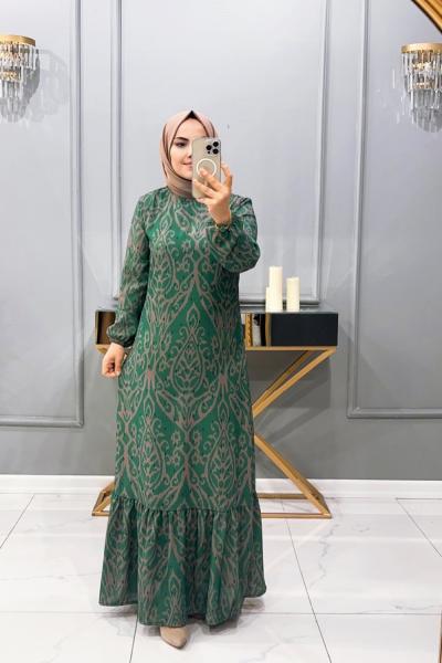 Elbise Hürrem Zümrüt