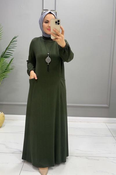 Elbise Kaşkorse  Leyla Haki