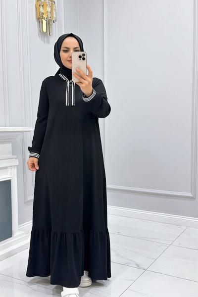 Elbise Nefes Siyah