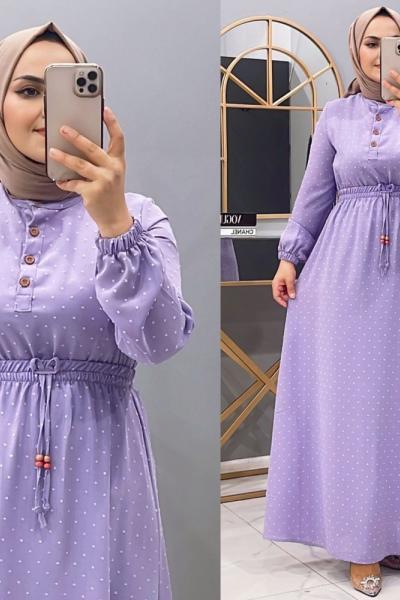 Elbise Ponçik Lila