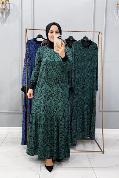 Elbise Tuğra Yeşil