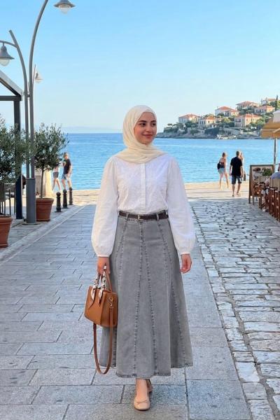 Etek Kot Seren Füme
