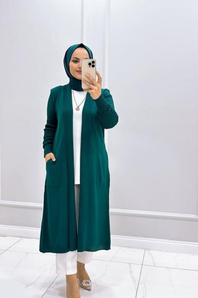 Hırka Ahududu Zümrüt