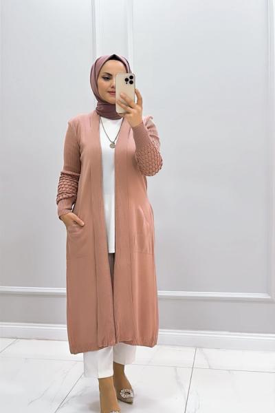 Hırka Ahududu Pembe