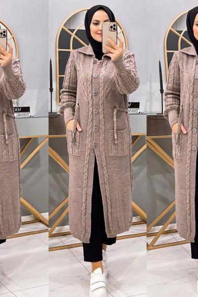 Hırka Lavin Sütlü Kahve