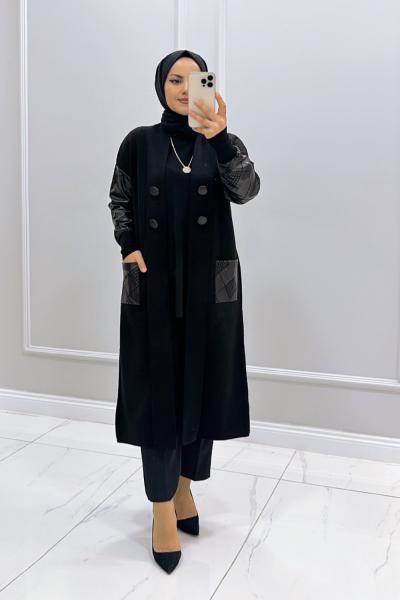 Hırka Triko Zülal Siyah