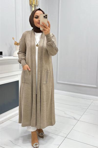 Hırka Triko Ella Krem