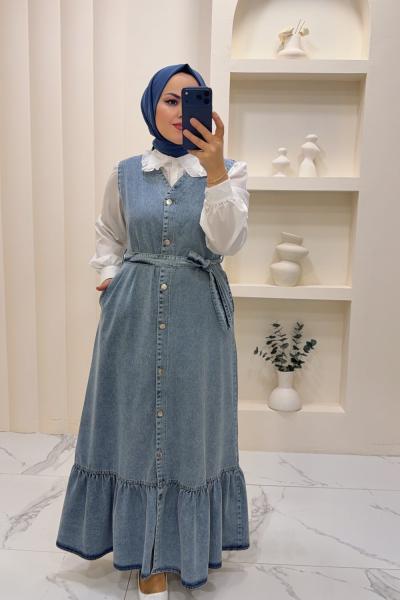 Jile Kot Zeynep  Açık Mavi