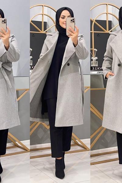 Kaban Kaşe Helen Gri