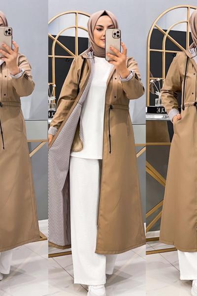 Kap Bondik Kuşgözlü Canan Krem