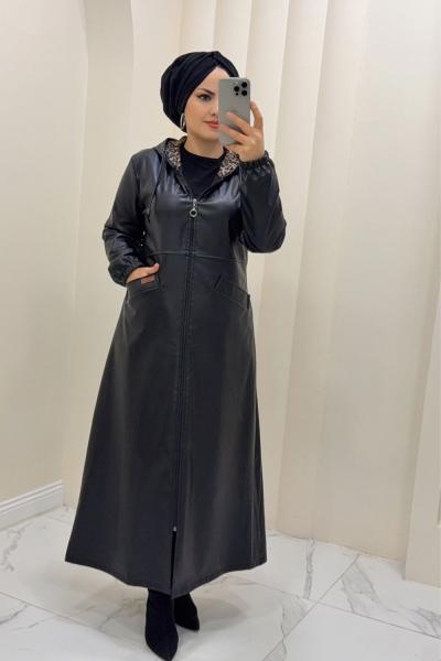 KAP DERİ BADE Siyah