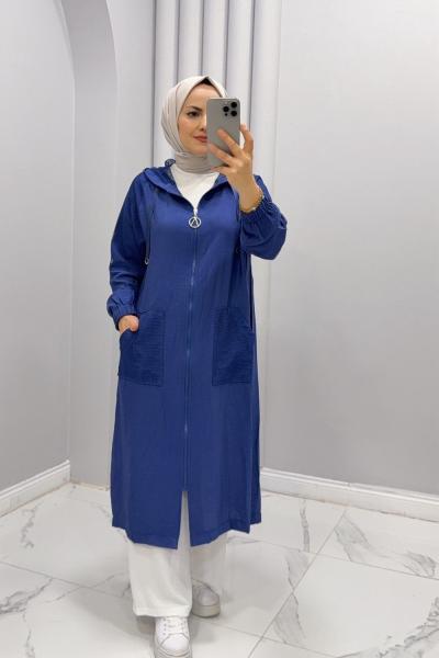 Kap Fileli Reyhan Mavi