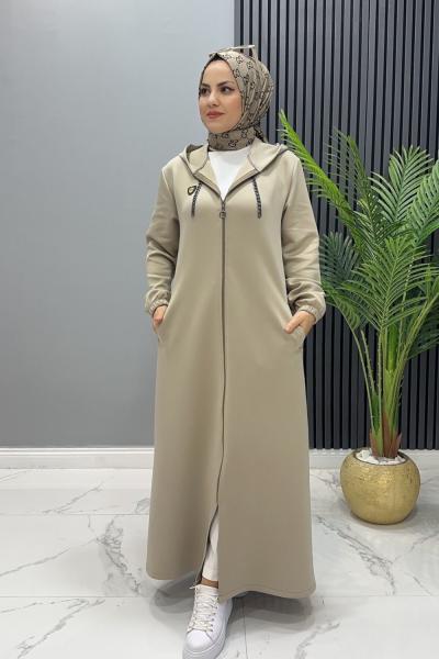 Kap tam boy Meyra Krem