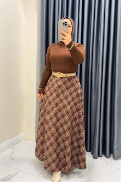 Mercan Etek Kahverengi