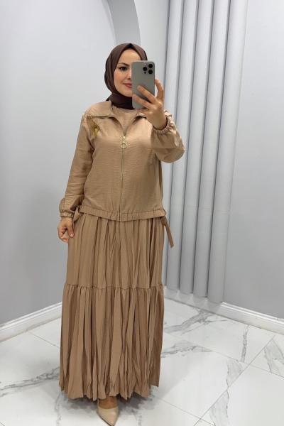 Minel jileli takım Krem