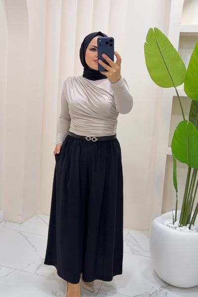 Pantolon Nisan Siyah