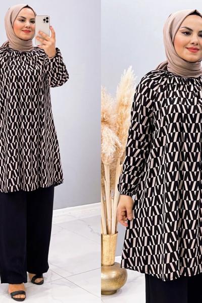 Takım Alanur Siyah Kemik