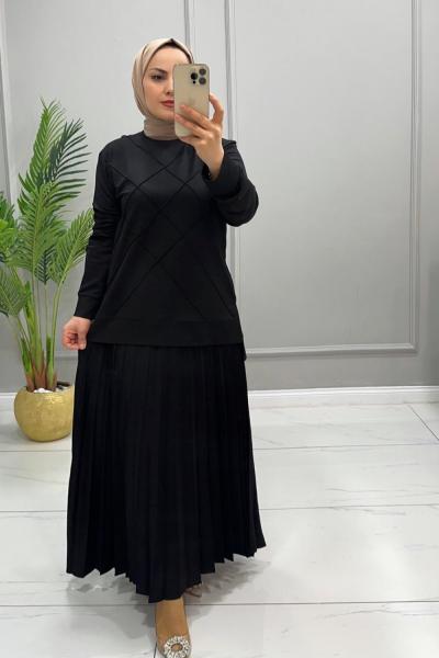 Takım Etekli Ilgaz Siyah