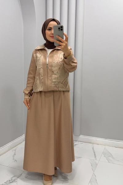 Takım etekli Umay Krem