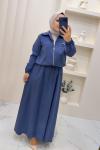takım etekli Senem Mavi