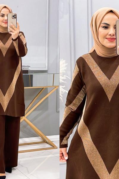 Takım ikili ılgaz Kahverengi