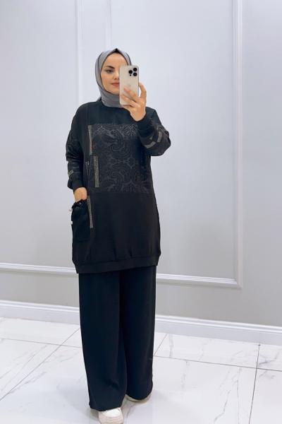 Takım ikili Jolia Siyah