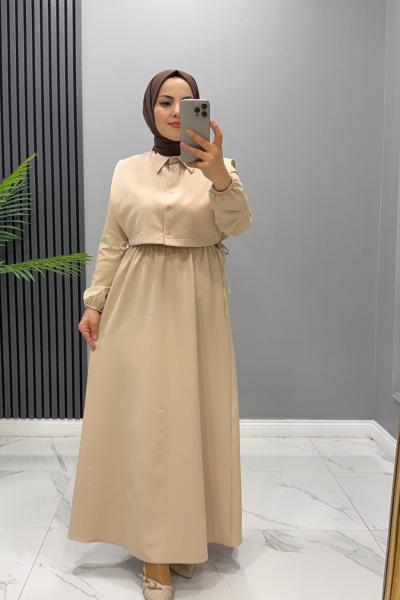 Takım ikili Feriha Krem