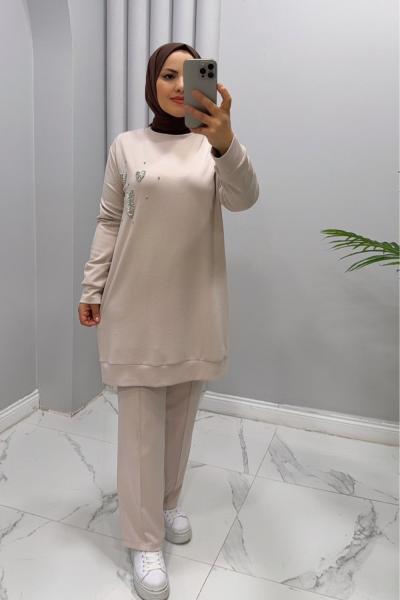 Takım ikili Sevda Krem