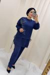 Takım ikili Feyza Lacivert