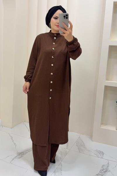 Takım ikili vera Kahverengi