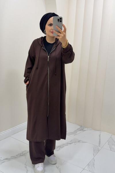 Takım ikili maral  Kahverengi