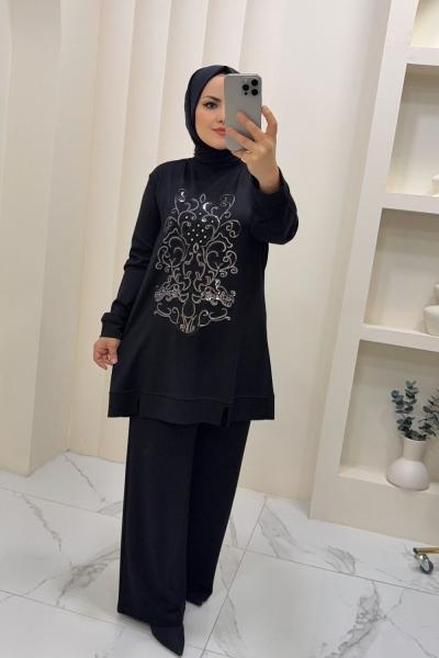 Takım ikili Nigar Siyah