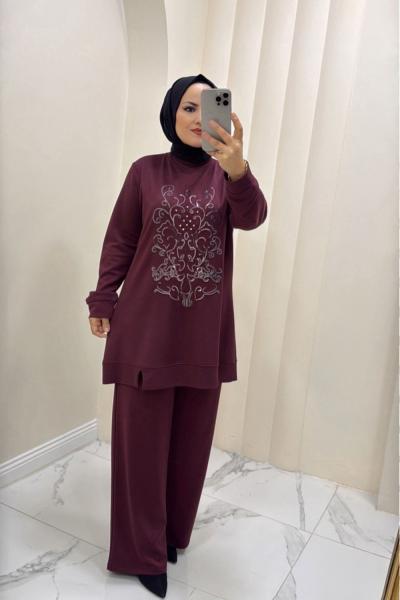 Takım ikili Nigar Bordo