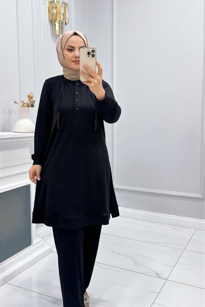 Takım kaşkorse Tuğba Siyah