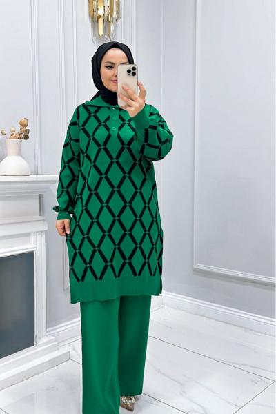 Takım Triko Nihal Zümrüt