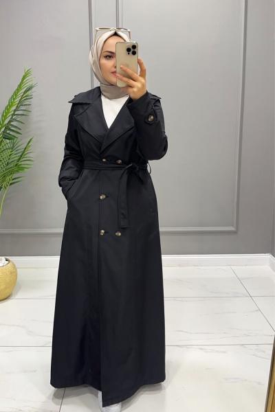 Trenç Astarlı Armin Siyah