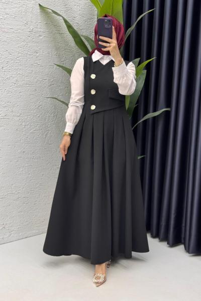 Afitap Jile Tesettür Giyim Siyah