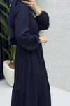 Ahenk Elbise Tesettür Giyim  Lacivert
