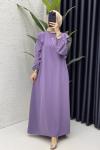 Canan Elbise Tesettür Giyim Lila