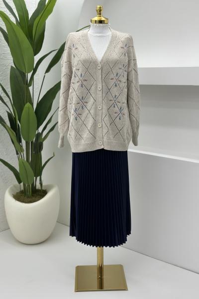 Çiçek Takım Taş Rengi