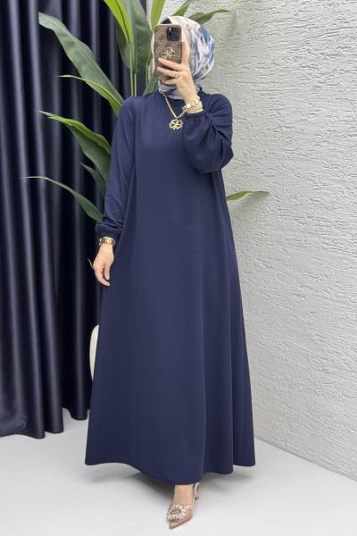 Esme Elbise Tesettür Giyim Lacivert