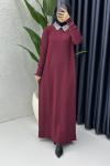 Eylem Elbise Bordo