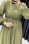 Hümeyra Elbise Tesettür Giyim Yeşil