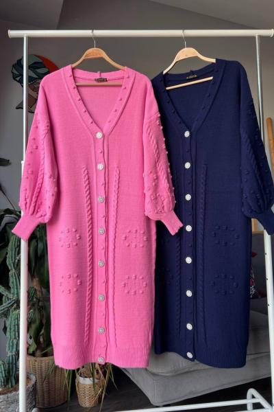 Pınar Hırka Lacivert  Lacivert