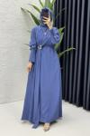 Sevde Elbise Tesettür Giyim İndigo