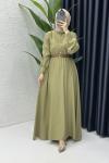 Vera Elbise Tesettür Giyim Yeşil